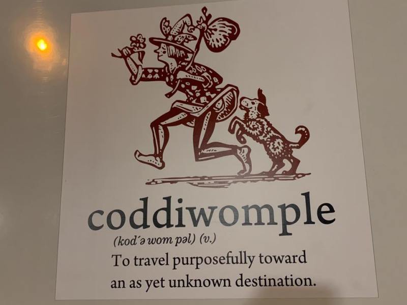 coddiwomple – a purposeful mosey through the english&nbsp;language