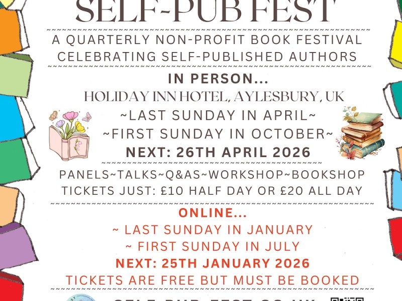 The First Online Self Pubfest 25th January 2026 – Free to Attend: featuring Adventure Travel Author Jacqueline Lambert on non fiction&nbsp;panel